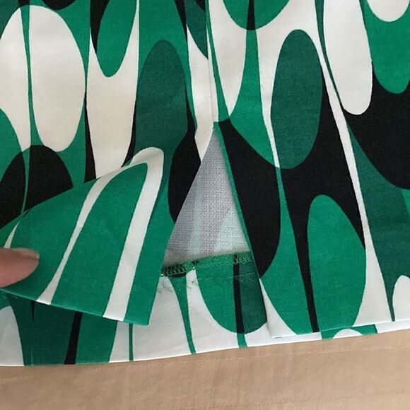 Zara NWOT High Waist Satin Effect A-Line Mini Skirt and Crop Top Both Size M. - Picture 3 of 9